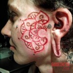 Facial scarification