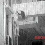 Vintage photo of dead woman