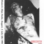 Vintage photo of dead woman