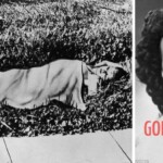 Vintage photo of dead woman