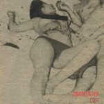 Old photo of raped an murdered woman