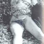 Old photo of raped an murdered woman