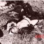 Old photo of raped an murdered woman