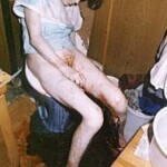 Old photo of raped an murdered woman