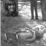 Old photo of raped an murdered woman