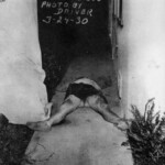 Old photo of raped an murdered woman