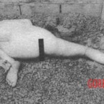 Old photo of raped an murdered woman