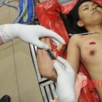 Stabbed woman in morgue