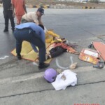 Woman crushed by truck