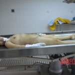 Chinese woman in morgue