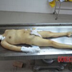 Chinese woman in morgue