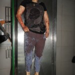 Stabbed chinese woman