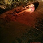 Dead young woman hit by car