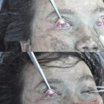 Drowned Chinese girl