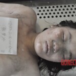 Drowned Chinese girl