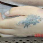 Dead woman with tored pussy