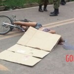 Teen girl shot off her bike