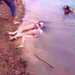Two drowned girls