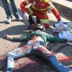 Female biker killed by kite wire