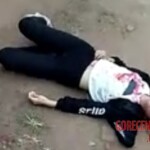 Dead Chinese schoolgirl
