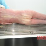 Autopsy of blonde woman