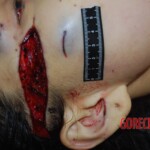 Badly stabbed woman in morgue