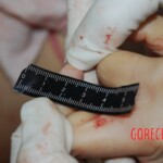 Badly stabbed woman in morgue