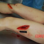 Badly stabbed woman in morgue