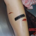 Badly stabbed woman in morgue