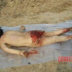 Bestially raped woman