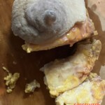 Severed and boiled nipple