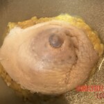 Severed and boiled nipple