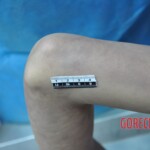 Dead skinny tattooed girl