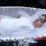 Funeral of Romanian girl