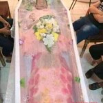 Funeral of little girl