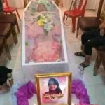 Funeral of little girl