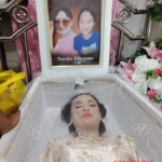 Funeral of young Filipino woman