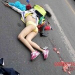 Dead Chinese girl