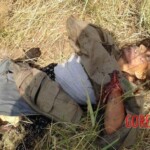 Dead female Kurdish soldier