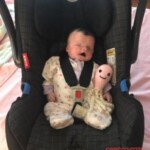 Dead newborn daughter