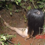 Raped and hanged Chinese woman