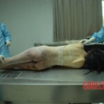 Raped and hanged Chinese woman