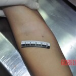 Raped young Chinese woman in morgue