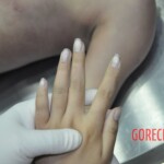 Raped young Chinese woman in morgue