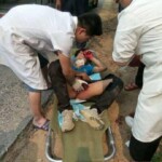 Man with severed dick