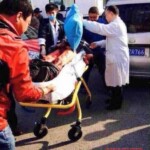 Man with severed dick