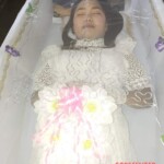 Funeral of hanged girl