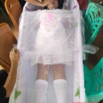 Funeral of hanged girl