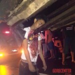 Biker impaled on pipe