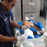 Drowned Thai woman
